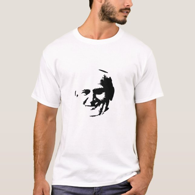 Camiseta Cara blanca de Juan Pablo II (Anverso)
