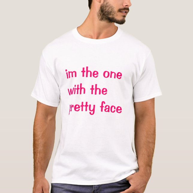 Camiseta cara bonita (Anverso)
