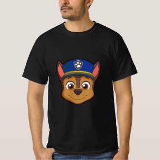 Camiseta cara Chase patrulha canina