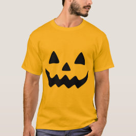 Camiseta Cara clásica de Jack-o'-lantern espeluznante