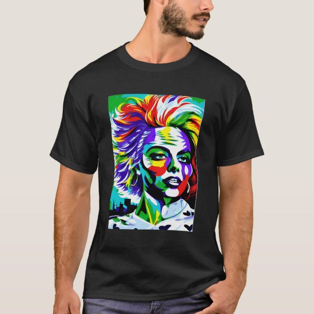 Camiseta Cara coloreada (Anverso)