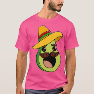 Camiseta Cara corta aguacate mundo día vegetariano