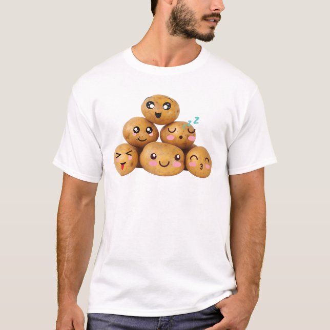 Camiseta Cara corta de patata (Anverso)