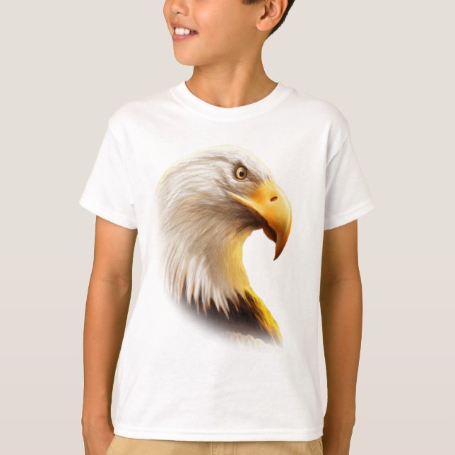 Camiseta Cara de águila  (Anverso)