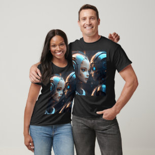 Camiseta Cara de AI Chatbot