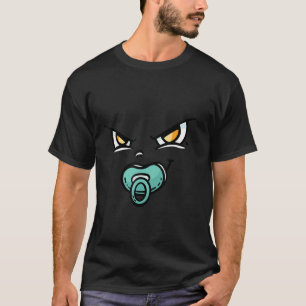 Camiseta Cara de bebé enojada