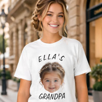 Cara de bebé personalizada con foto y texto Abuelo