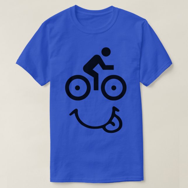 Camiseta Cara de bicicleta (Diseño del anverso)