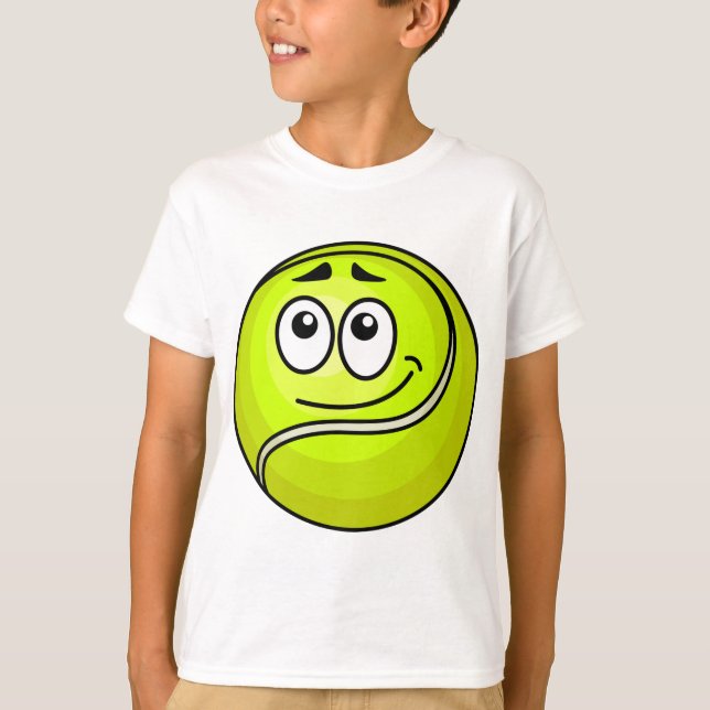 Camiseta Cara de bolas de tenis (Anverso)