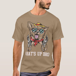 Camiseta Cara de cachorro chihuahua para dueño de Mascota