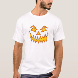 Camiseta Cara de calabaza asustada Halloween