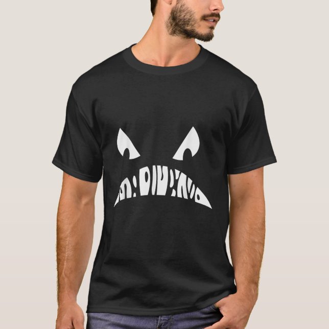 Camiseta Cara de Calabaza Jack O Lantern (Anverso)