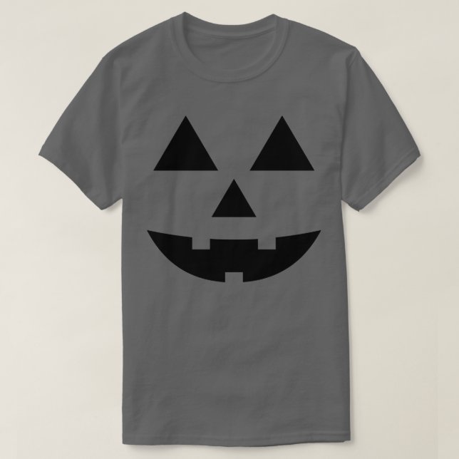 Camiseta Cara de calabaza TShirt 2 (Diseño del anverso)