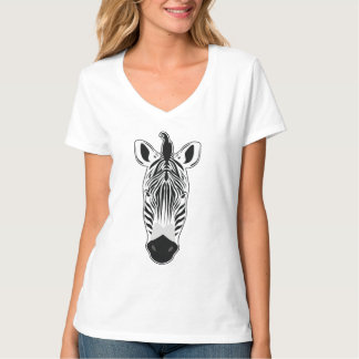 Camiseta Cara de cebra