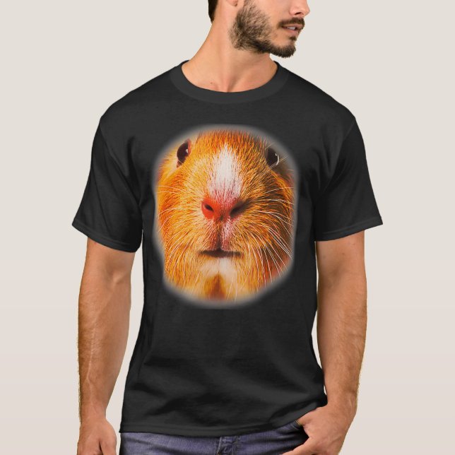 Camiseta Cara de cerdo guineana más graciosa (Anverso)
