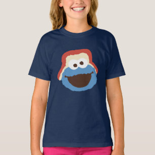Camiseta Cara de Cookie Monster Bosque