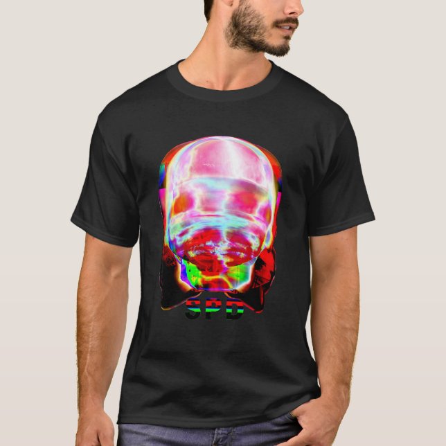 Camiseta Cara de Demonio Loco (Anverso)
