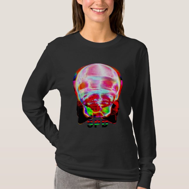 Camiseta Cara de Demonio Loco (Anverso)