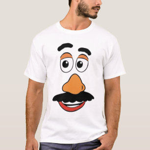 Camiseta Cara de dibujos animados divertida de Sr. Patata 