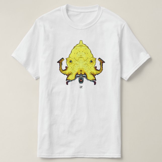 Camiseta Cara de Dios del Monstruo (Diseño del anverso)