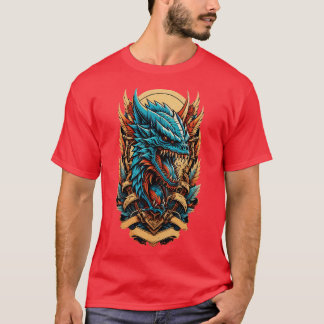 Camiseta Cara de dragón
