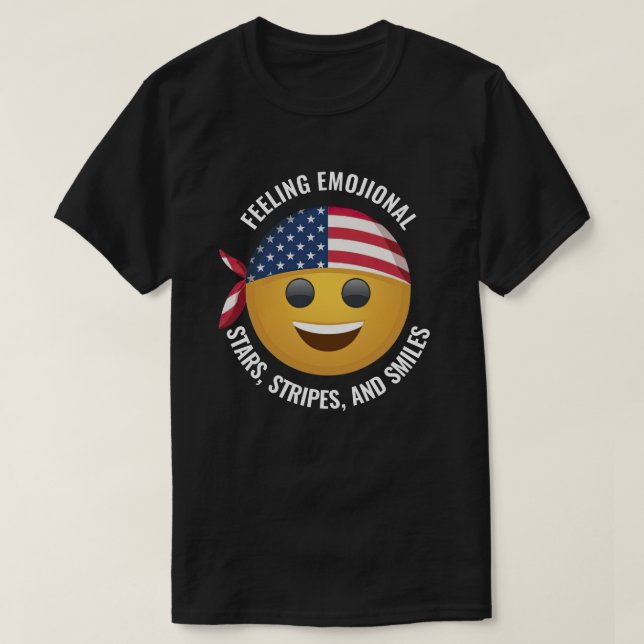 Camiseta Cara de emoji (Diseño del anverso)
