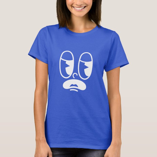 Camiseta Cara de Fallo Aturdida (Anverso)