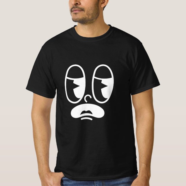 Camiseta Cara de Fallo Aturdida (Anverso)