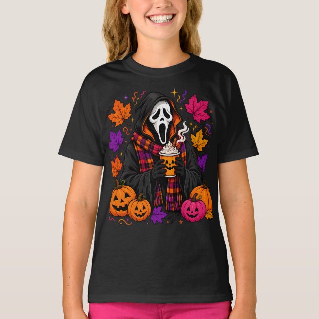 Camiseta Cara de Fantasma (Anverso)