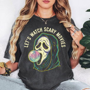 Camiseta Cara de Fantasma Vamos a Ver Películas de Terror C