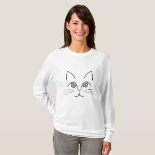 Camiseta Cara de gato
