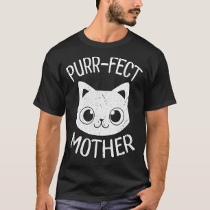 Camiseta Cara De Gato Cuidada Feliz De Que Perfecto Mo