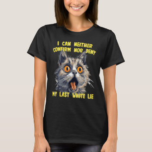 Camiseta Cara de Gato Divertida con el último disfraz de Me