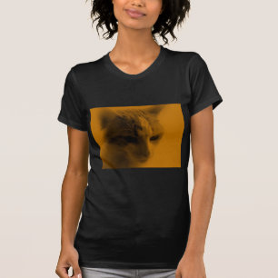 Camiseta Cara de gato suave