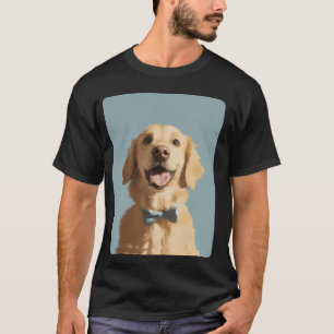 Camiseta Cara de Golden Retriever Adorable