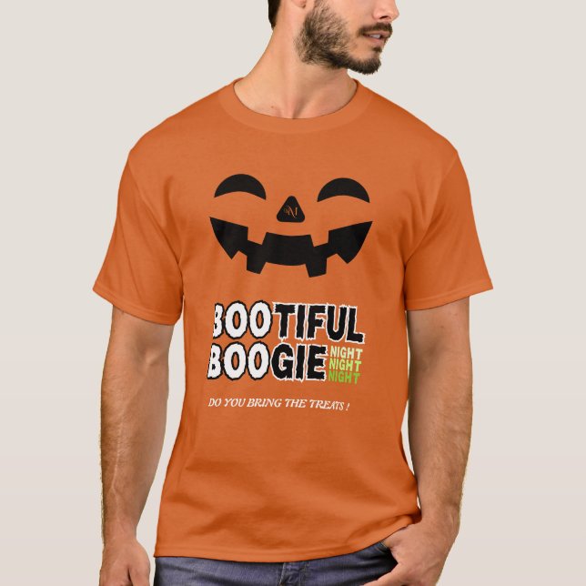Camiseta :  Cara de HALLOWEEN #2 (Anverso)
