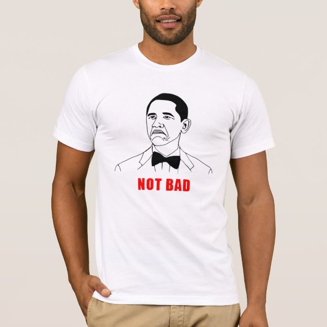 Camiseta Cara de ira de Obama (Anverso)