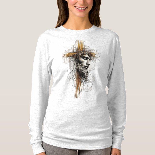 Camiseta Cara de Jesús (Anverso)