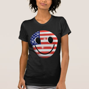 Camiseta cara de la bandera