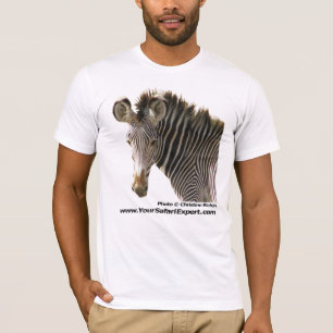 Camiseta Cara de la cebra (frente) - extremo de la cebra