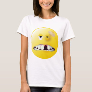 Camiseta Cara de la fotografía de detenido