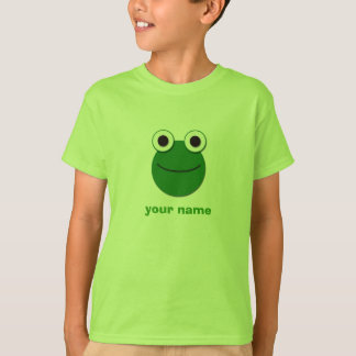 Camiseta Cara de la rana personalizada