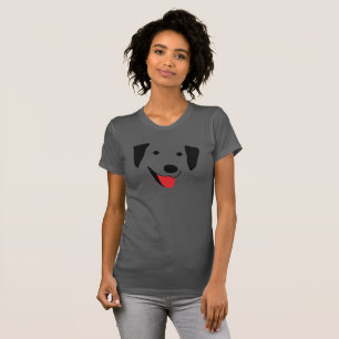 Camiseta Cara de laboratorio negra