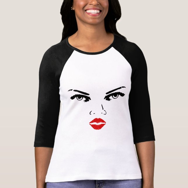 Camiseta Cara de las mujeres (Anverso)