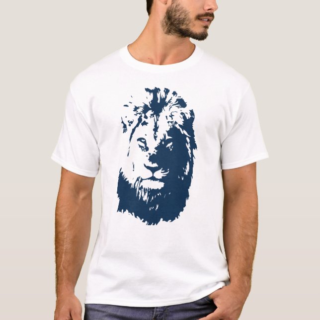 Camiseta Cara de león (Anverso)