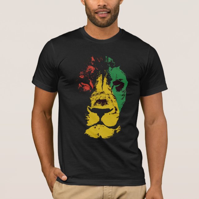 Camiseta Cara de León (Anverso)