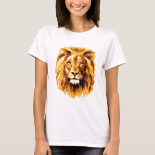 Camiseta Cara de león