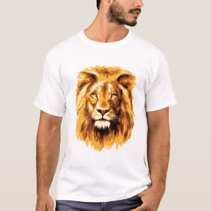 Camiseta Cara de león