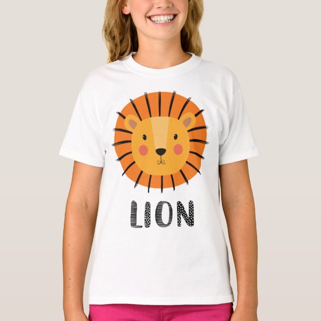 CAMISETA CARA DE LEÓN (Anverso)