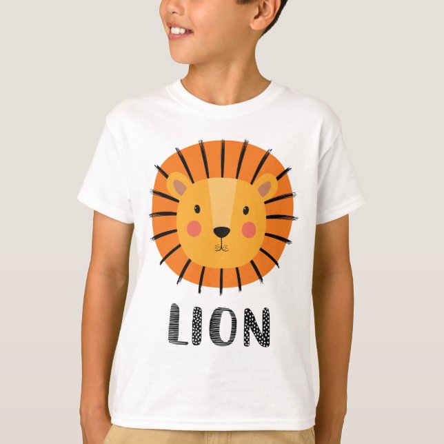 CAMISETA CARA DE LEÓN (Anverso)